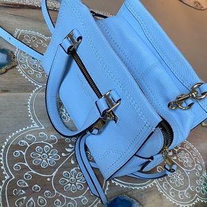 Marc Jacobs light blue square bag like new!!!